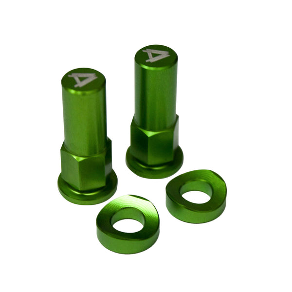 Kit Tampas Válvulas de Ar Pneus Verdes DOCA