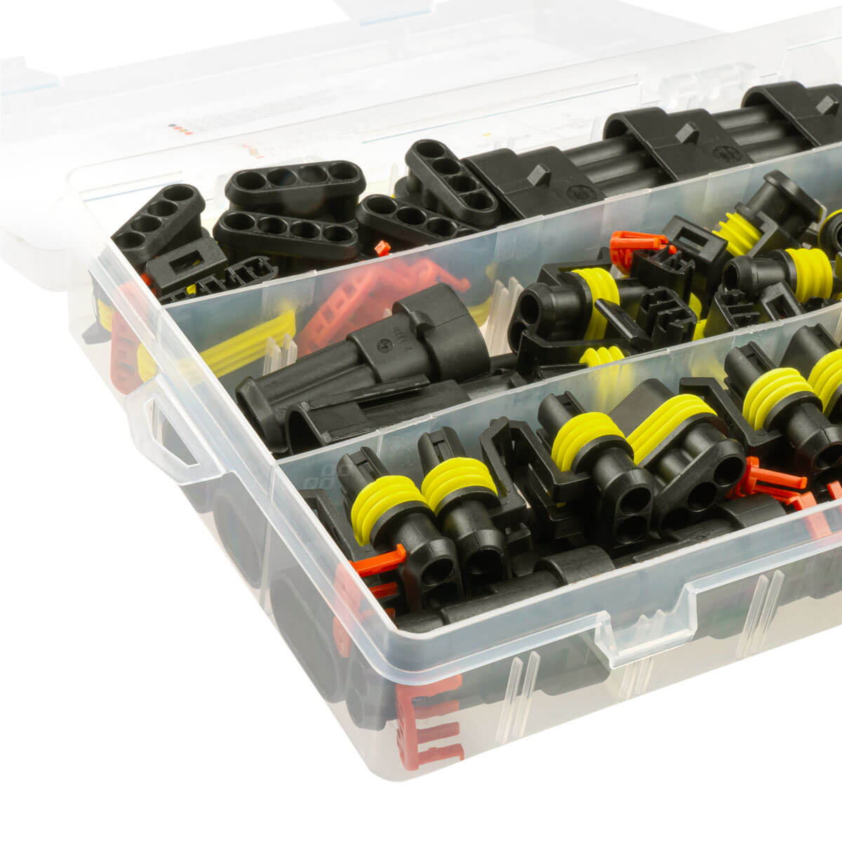 Caixa/ Estojo de Conectores Elétricos (352 Peças)