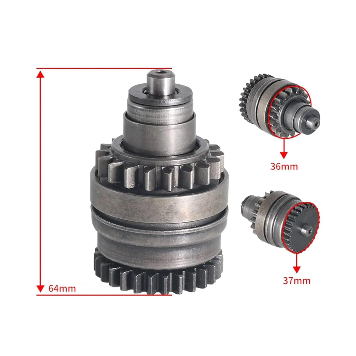 Bendix KTM/ Husaberg/ Husqvarna 2008-2014 (18/27 dentes)