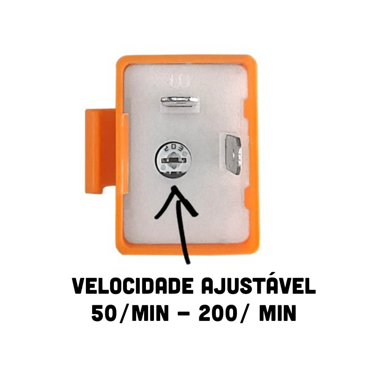 Relé Intermitente Led 2 Polos Velocidad Regulable MEGA PARTS