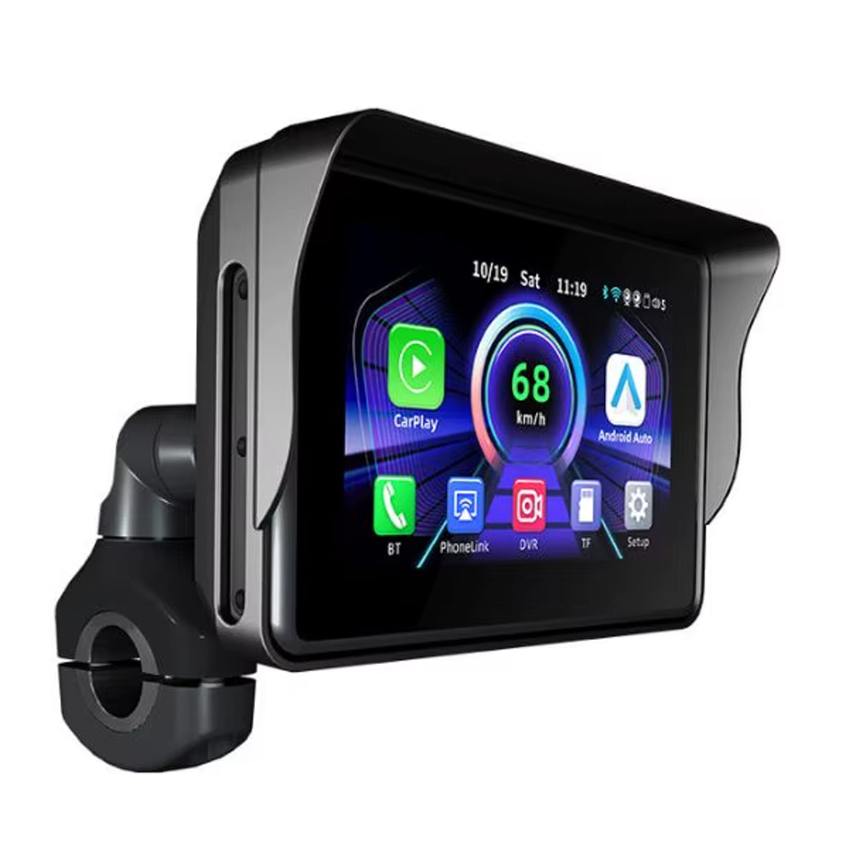 Carplay/ Android Auto MPAI-3 Ecrã 5" C/ Câmeras Octa-Core