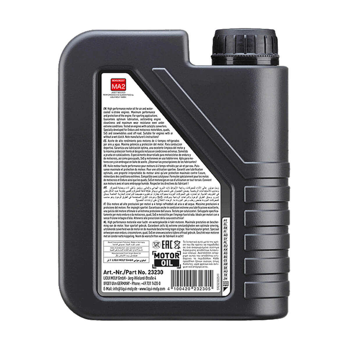 Óleo Liqui Moly Advanced Full Synthetic Off-Road 10w40 (1L)