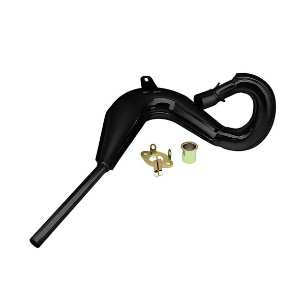 Panela/ Balão de Escape Preto Yamaha DT 50 LC/ LCD