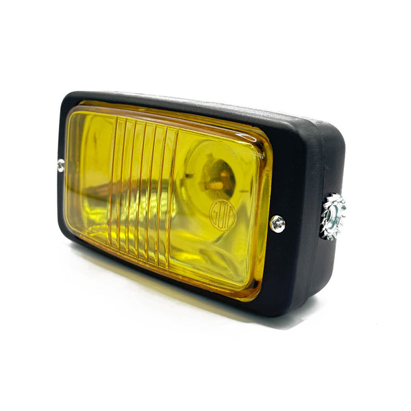 Farol M/94 Vidro Amarelo Motorizada/ Clássicas Retangular