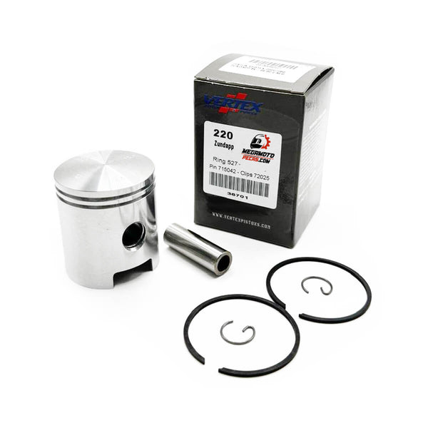 Piston Ø44,00MM Zundapp 5V 2 Segmentos VERTEX