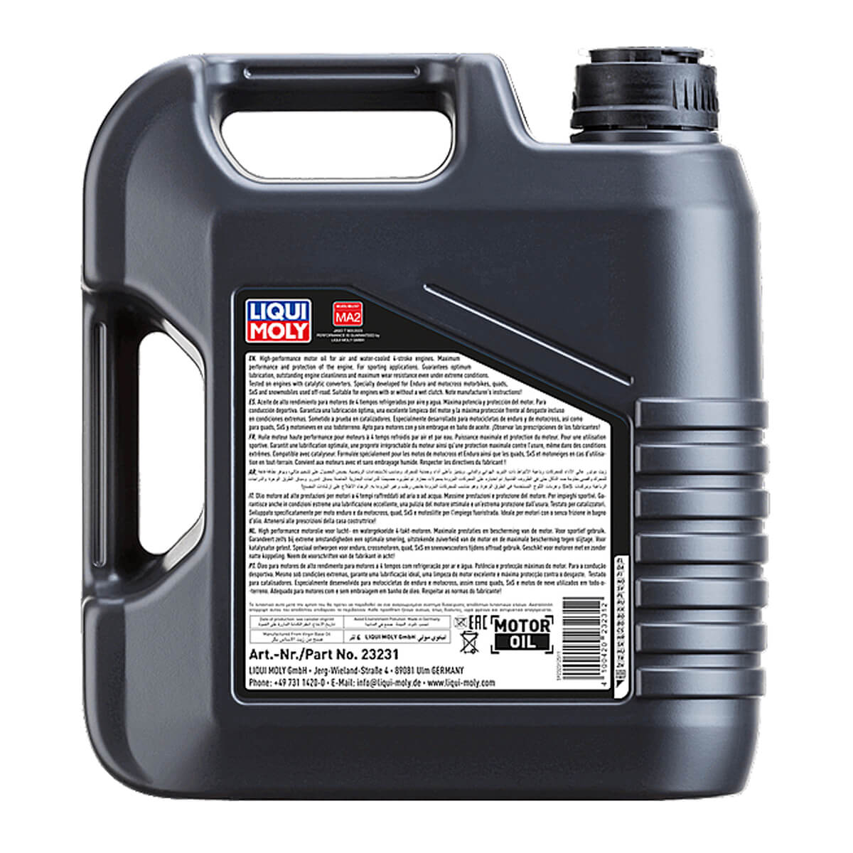 Óleo Liqui Moly Advanced Full Synthetic Off Road - 10W40 4L