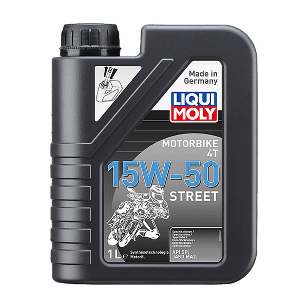 Óleo Liqui Moly HC Sintético Street 15w50 4T (1Litros)