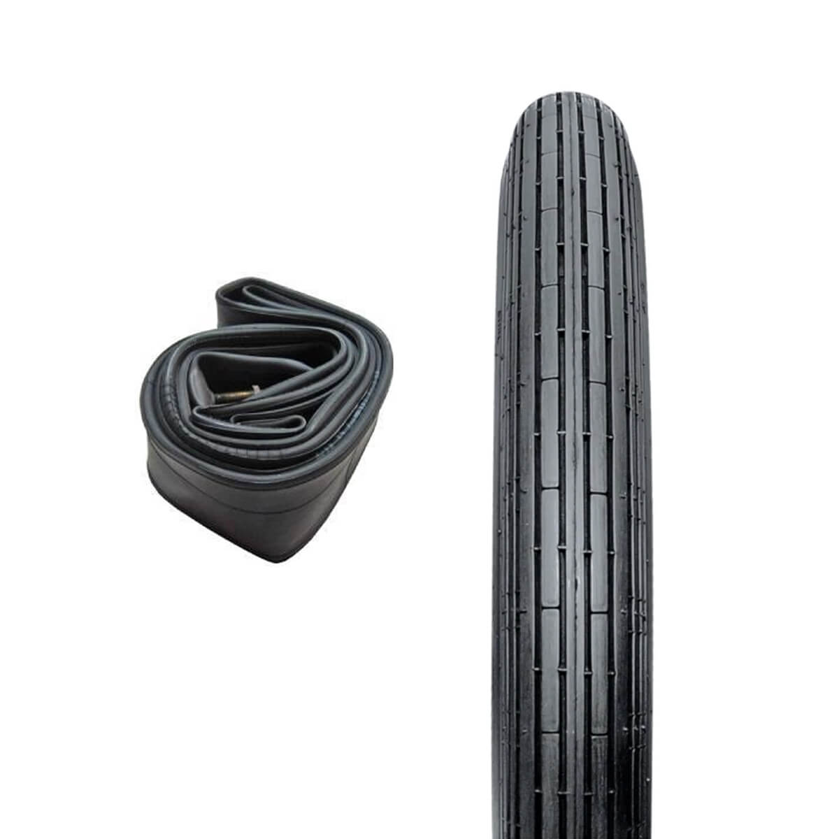 Conjunto Pneu e Camara 2.75-17 6PR TT P212 WANDA