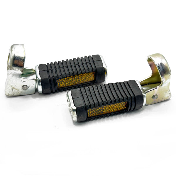 Pousa Pés 2º Passageiro Motorizada Com Refletor Laranja