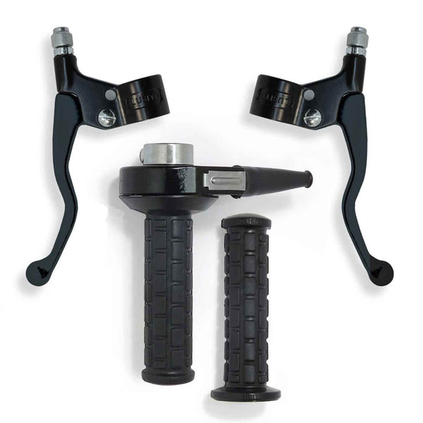 Conjunto Punhos C/ Manetes Pretas Completo M77