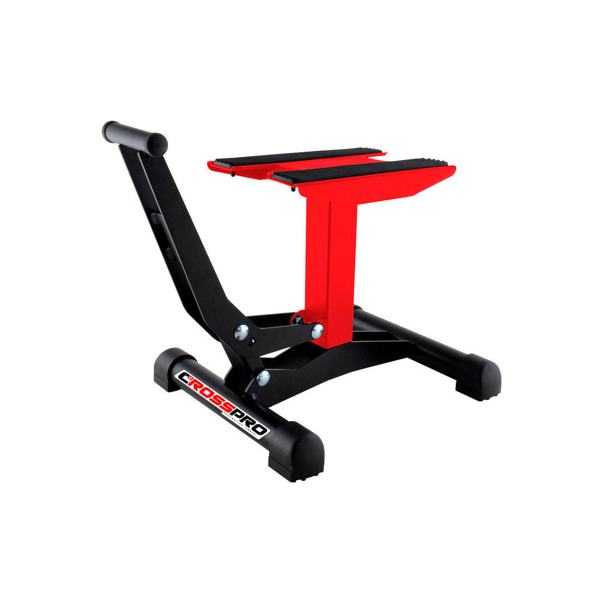 Caballete XTREME con Sistema de Elevación Rojo CROSSPRO