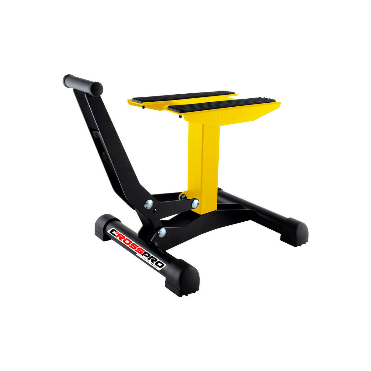 Caballete XTREME con Sistema de Elevación CROSSPRO Amarillo