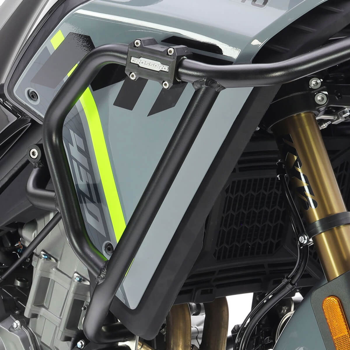 Crash Bars CF MOTO 450 MT Preto - Superior CROSSPRO