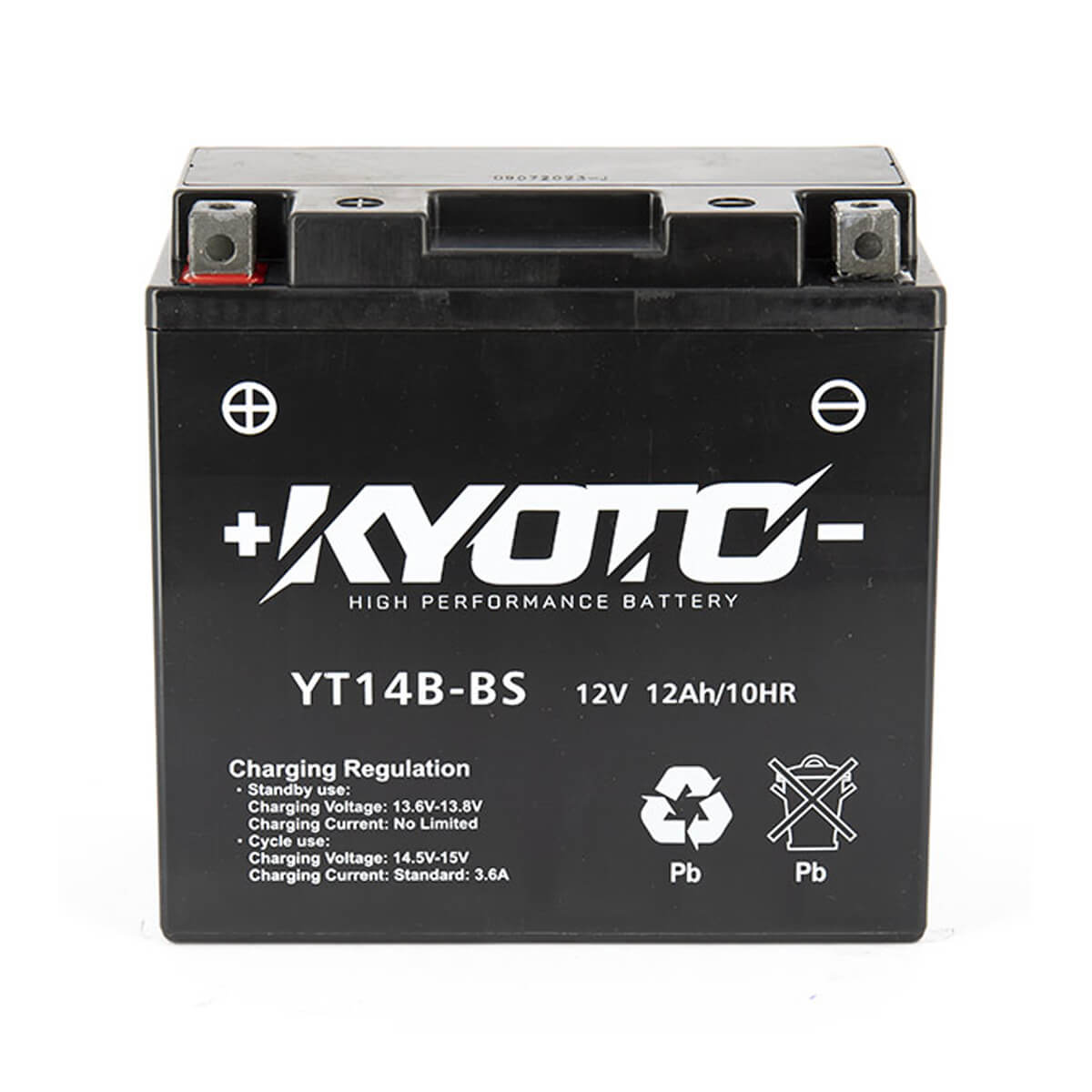 Bateria KYOTO GT14B-4 / YT14B-4 (Carregada e Ativa)