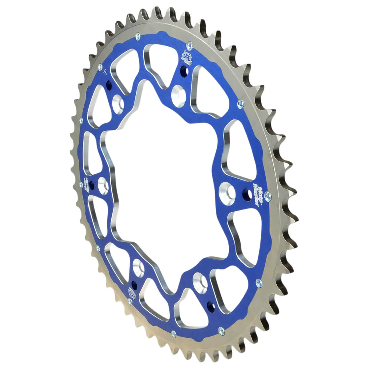 Cremalheira MOTO-MASTER Dual Ring Fusion 52T Azul Husqvarna