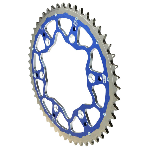 MOTO-MASTER Dual Ring Fusion Sprocket 52T Blue Husqvarna