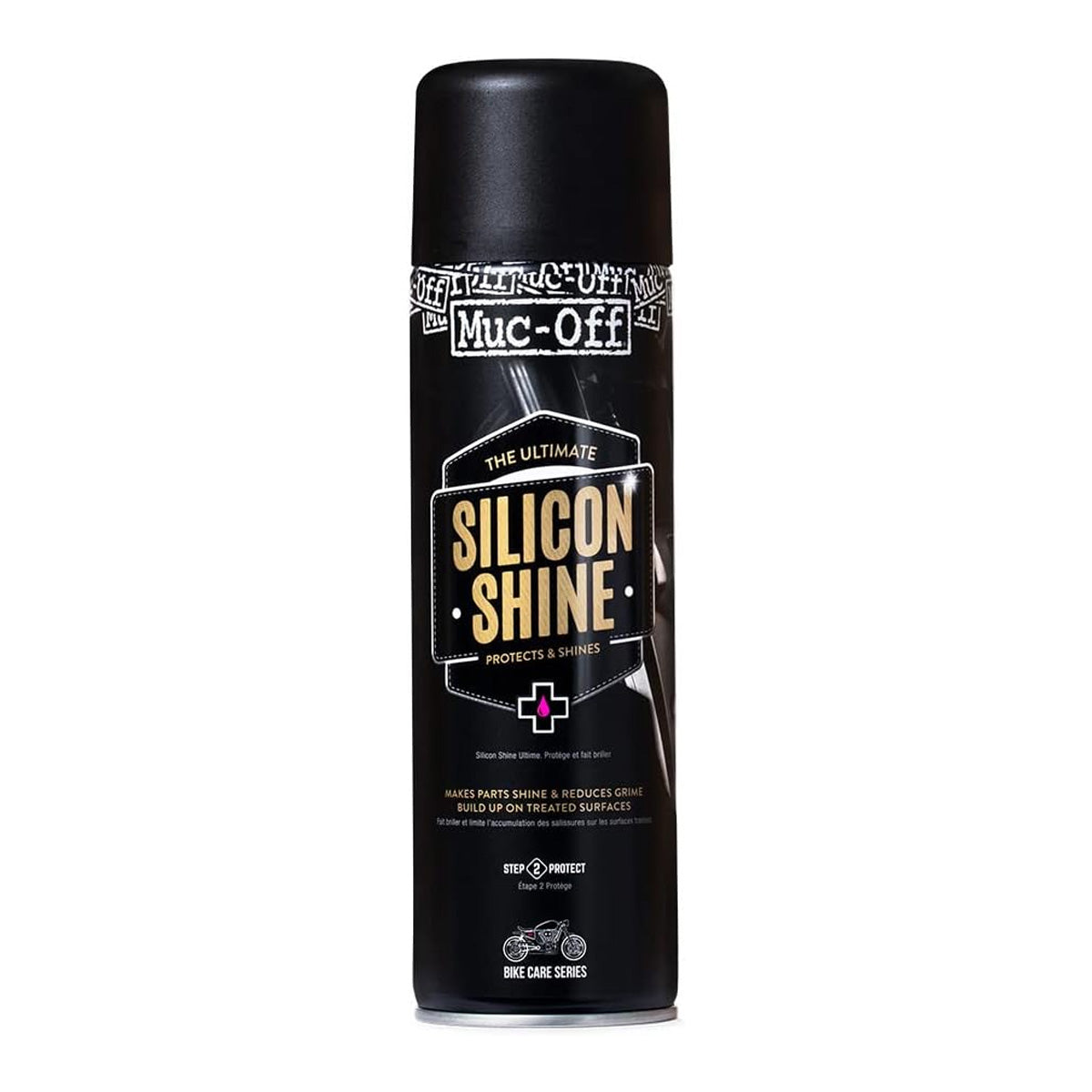 Spray Abrilhantador e Protetor Silicone Shine MUC-OFF