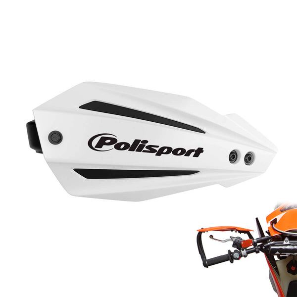 Proteções de Mãos Fechadas BULLIT Branco POLISPORT