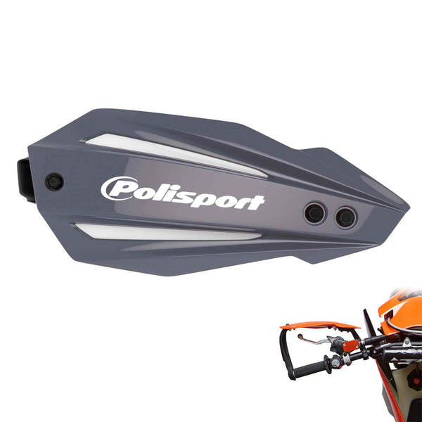 Proteções de Mãos Fechadas BULLIT Nardo Grey POLISPORT