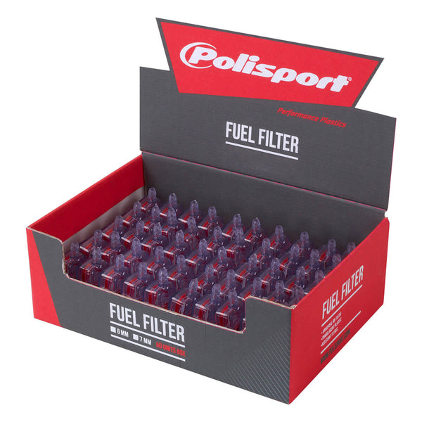 Caixa de Filtros de Gasolina Universais 7mm (50un) Polisport