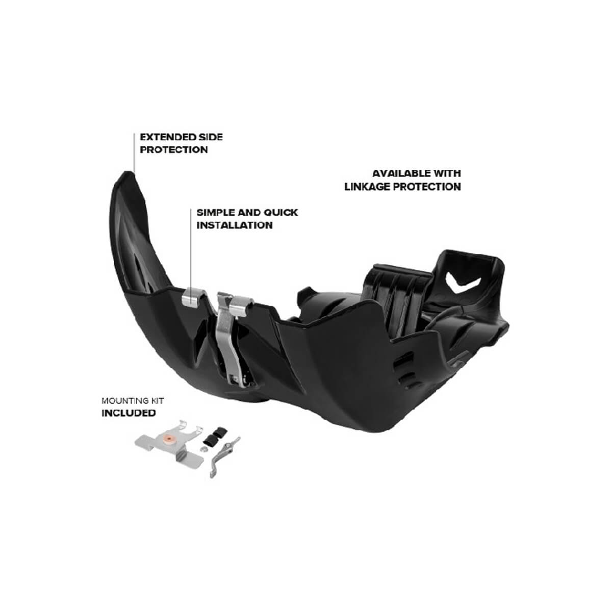 Proteção de Carter e Biela Sherco SEF-R 4T 250/300 (14-2024)