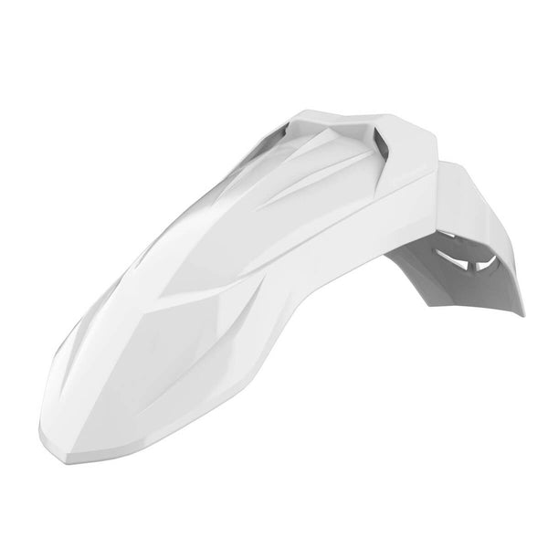 Guarda Lamas Frontal UFX Supermoto Branco Polisport