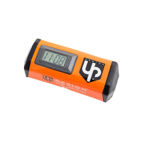 Almofada de Guiador Universal Com Relógio Laranja UP DESIGN