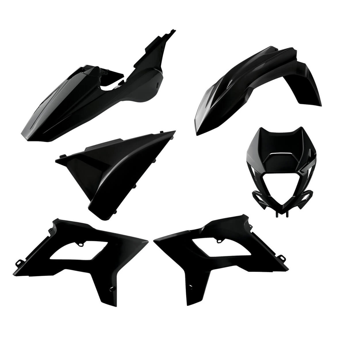 Kit Plásticos Restyling Beta RR 2T/4T (2018-19) Preto