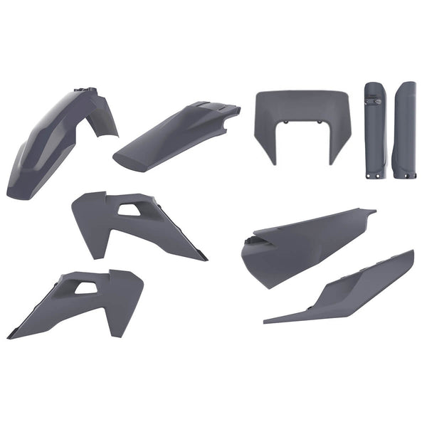 Kit Plásticos Completo Husqvarna TE/FE (2020-23) Nardo Grey