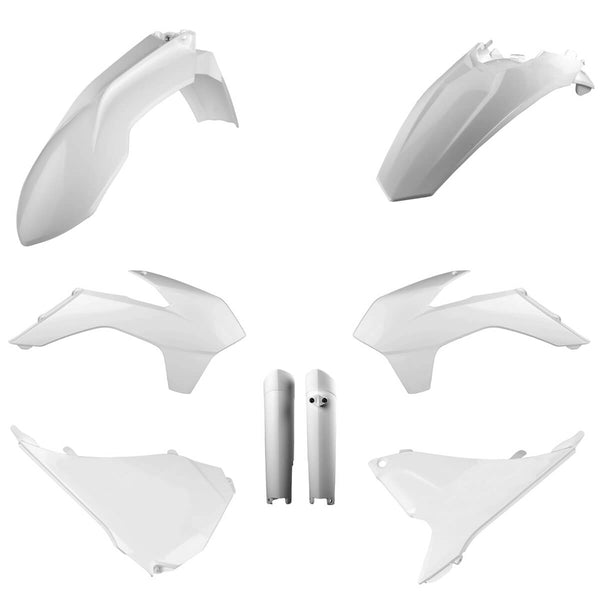Kit Plásticos Completo KTM EXC/EXC-F (2014-15) Branco