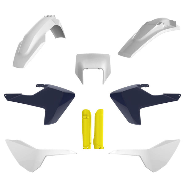 Kit Plásticos Completo Husqvarna TE/FE 2017-2019 OEM Azul