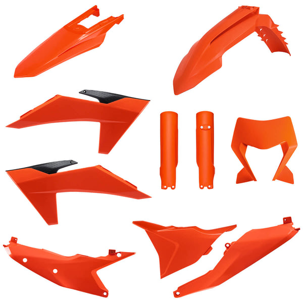Kit Plásticos Completo KTM EXC/ EXC-F (2024-25) Laranja