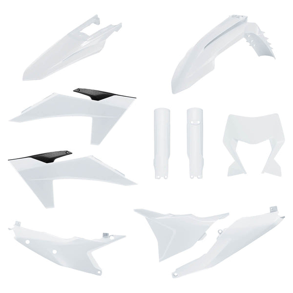 Kit Plásticos Completo KTM EXC/ EXC-F (2024-25) Branco