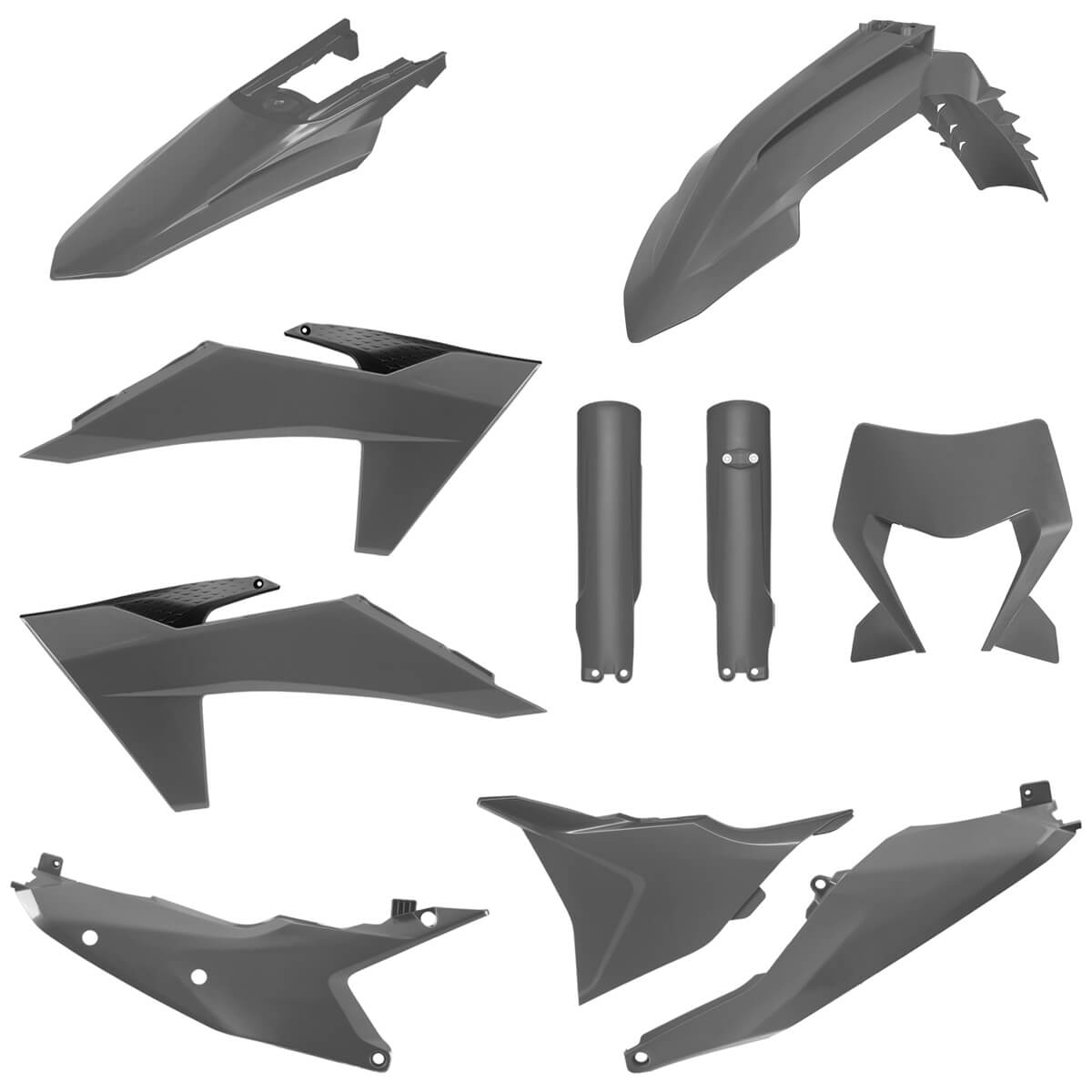 Kit Plásticos Completo KTM EXC/ EXC-F (2024-25) Nardo Grey