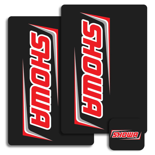 Autocolantes Suspensão SHOWA - Preto