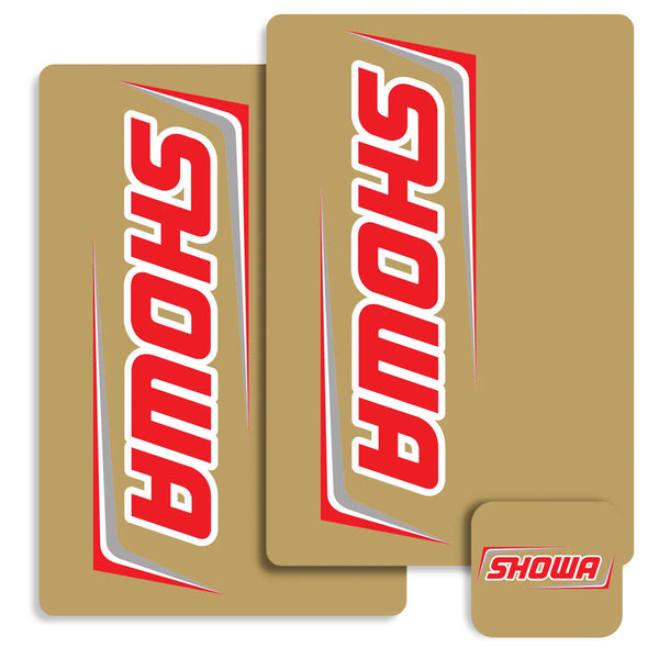 Autocolantes Suspensão SHOWA - Transparente