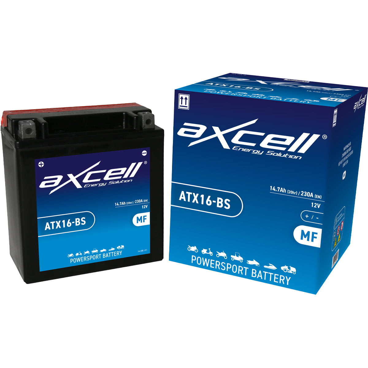 Bateria AXCELL ATX16-BS / YTX16-BS