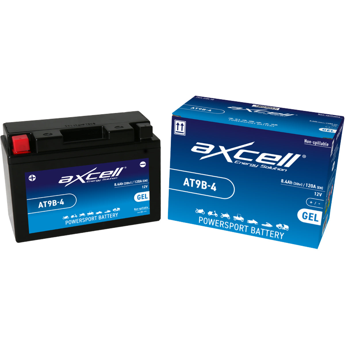 Bateria AXCELL AT9B-4 / YT9B (Carregada e Ativa)