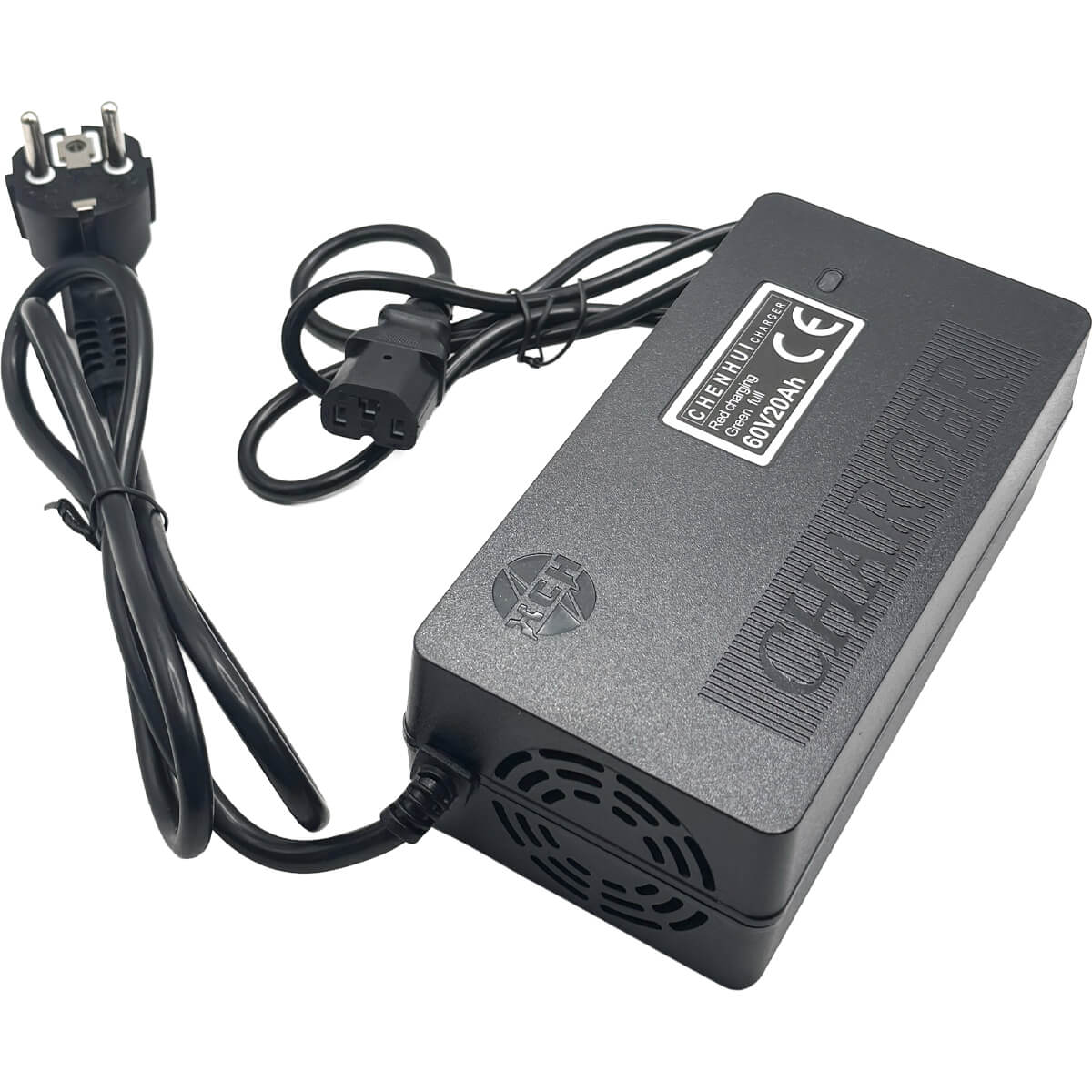 Carregador de Baterias Chumbo 60V 20AH 3A Scooters Elétricas