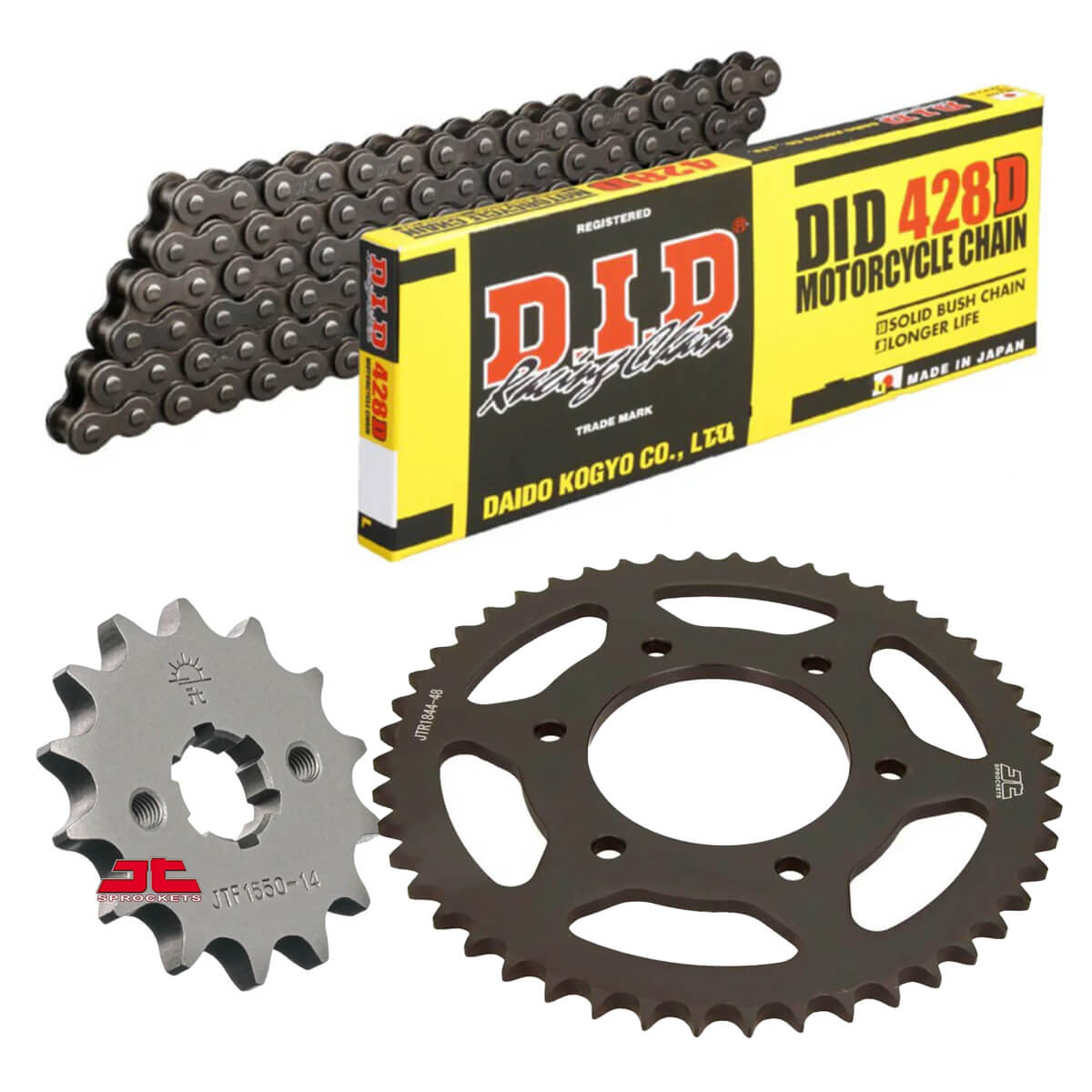 Kit Transmissão Reforçado Yamaha MT 125 14-48 (2014-2019)