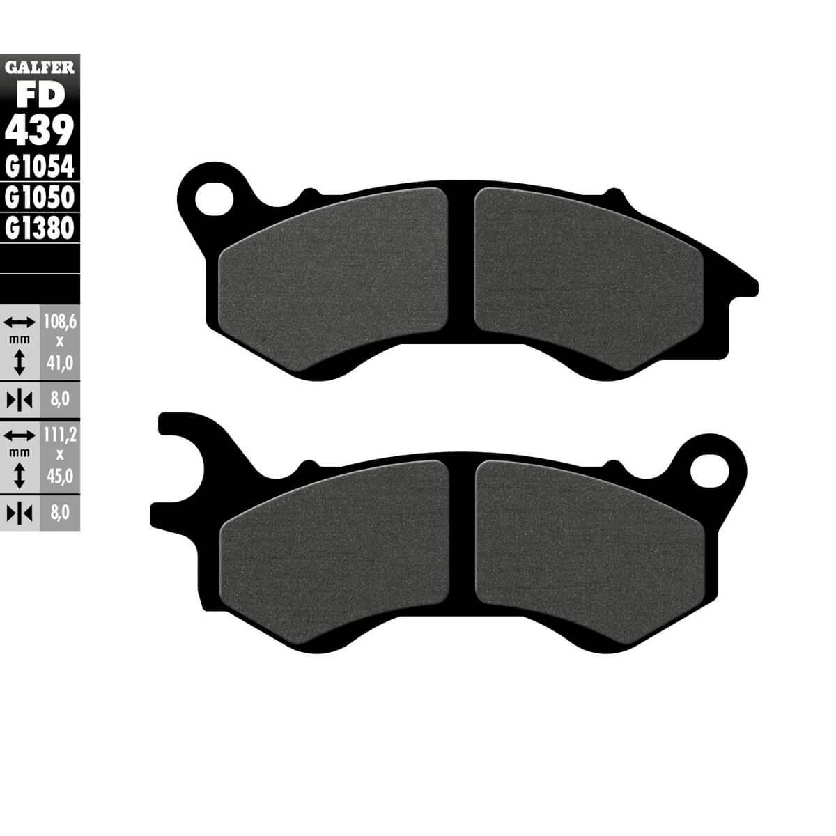 Pastilhas Travão Honda PCX 125/ 150/ Vision/ SH... GALFER