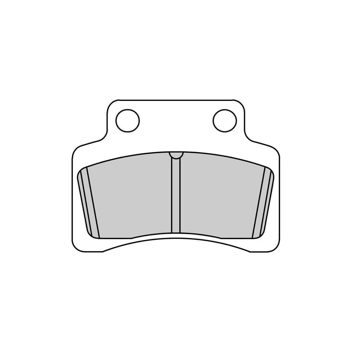 Pastilhas Travão Keeway/ CPI/ Kymco FERODO