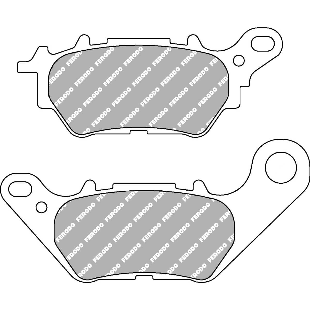 Pastilhas Travão Traseiras Yamaha X MAX 125/ MT 03/ YZF R3