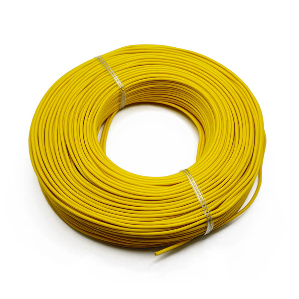 Fio Elétrico 0,5mm (1 Metro) Amarelo