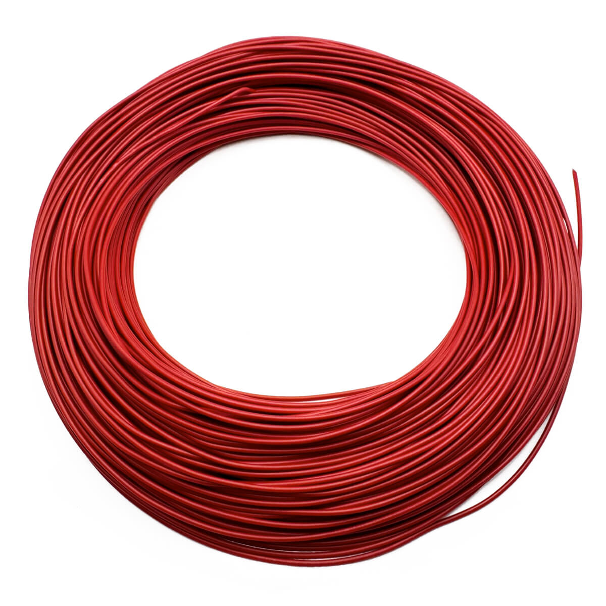 Fio Elétrico 0,5mm (1 Metro) Vermelho