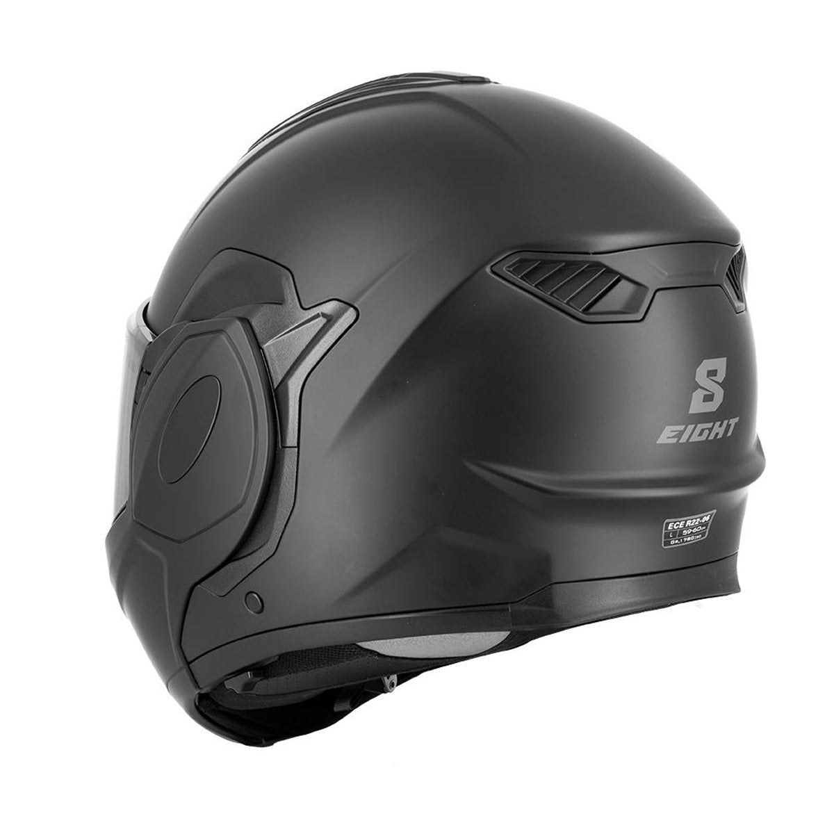 Capacete Modular FlipTech EIGHT FLIPTECH Preto Matte XXL
