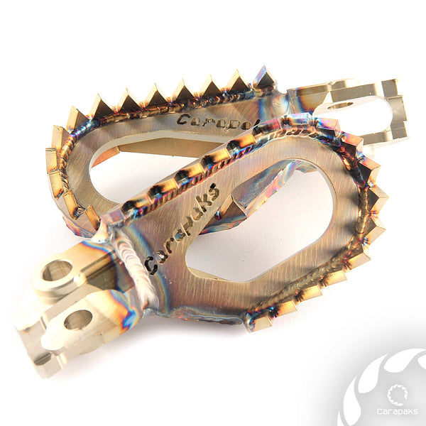 CARAPAKS Reposapiés KTM/Husq/GasGas 5 mmBajo/ 5mm Empotrable