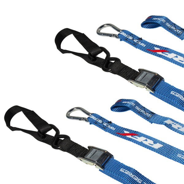 Pack Cintas de Transporte Motos Reforçadas Azuis RFX