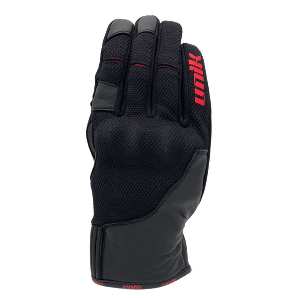 Luvas Verão UNIK C-96 M Preto e Vermelho