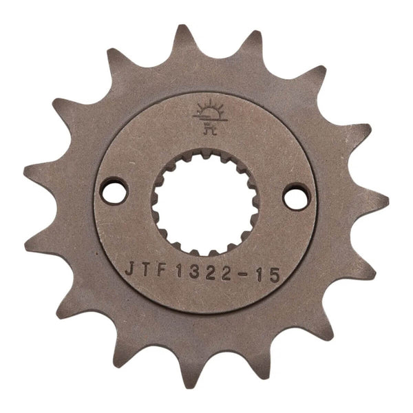 Pinhão JT de aço com 15 dentes TRX 400/ NX 400/ XR 400